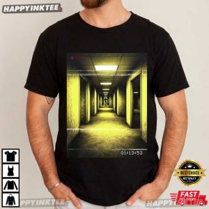 Backrooms Found Footage VHS Horror Movie T Shirt (4)