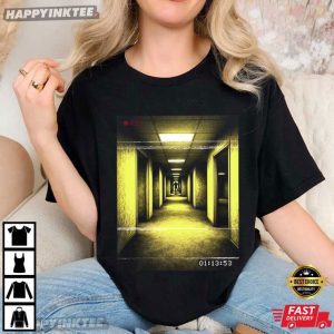 Backrooms Found Footage VHS Horror Movie T Shirt (3)