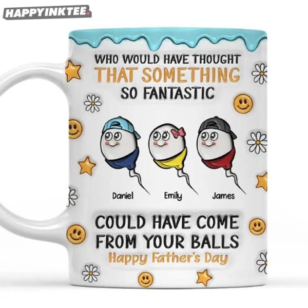 That Something So Fantastic Happy Father’s Day Custom Name Mug