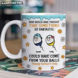 That Something So Fantastic Happy Father's Day Custom Name Mug (3)