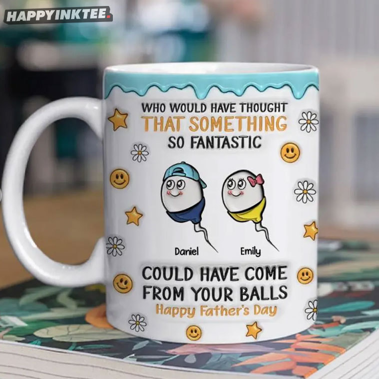 That Something So Fantastic Happy Father's Day Custom Name Mug That Something So Fantastic Happy Father's Day Custom Name Mug