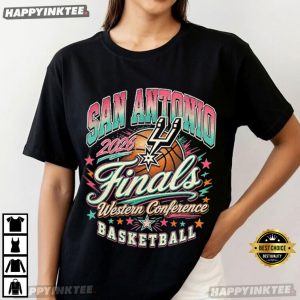 San Antonio Spurs 2026 Final Western Conference Basketball T Shirt (4)