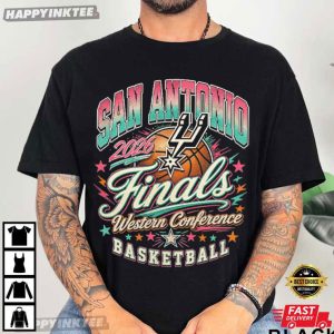 San Antonio Spurs 2026 Final Western Conference Basketball T Shirt (3)