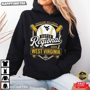 West Virginia Mountaineers Super Regionals Baseball 2026 CWS T Shirt (2)