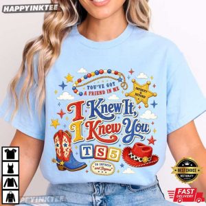 TS Toy Story 5 I Knew It I Knew You Disneyland Pixar T Shirt (2)