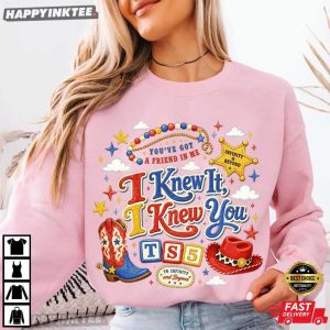 TS Toy Story 5 I Knew It I Knew You Disneyland Pixar T Shirt (3)