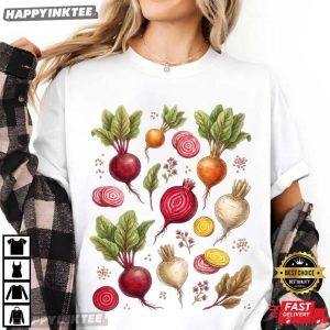 Beetroot Vegetable Botanical Plant Lover T Shirt (2)