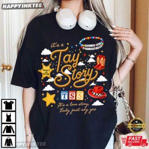 It's a Toy Story It's a Love Story Baby Just Say Yes TS 5 T Shirt (3)