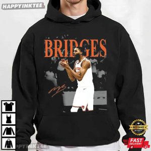 Mikal Bridges New York Knicks Basketball T Shirt (4)