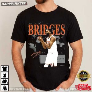 Mikal Bridges New York Knicks Basketball T Shirt (2)
