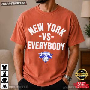New York vs Everybody Knicks Basketball T Shirt (4)