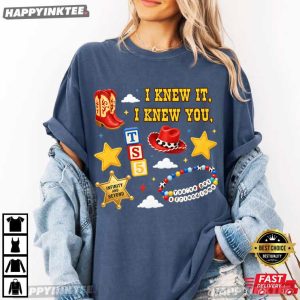 I Knew It I Knew You TS and Toy Story 5 Jessie Cowgirl T Shirt (4)