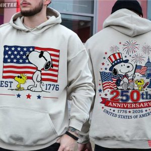 Snoopy America 250th Anniversary 1776 4th of July T Shirt (3)