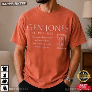 Gen Jones Survived Lawn Darts & No Seat Belts T Shirt (1)
