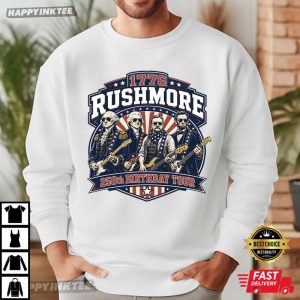 1776 Rushmore 250th Birthday Tour Founding Fathers Rockstar T Shirt (1)