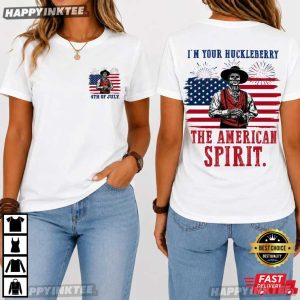 Doc Holliday I'm Your Huckleberry The American Spirit 4th of July T Shirt (1)