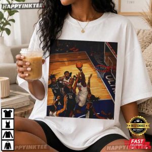 New York Knicks OG Anunoby Game Winning Slam Dunk T Shirt (4)