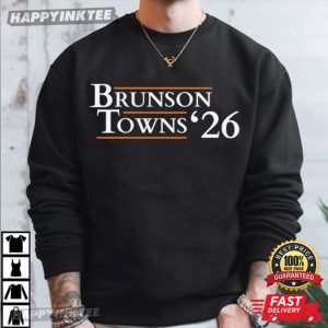 Jalen Brunson Karl Anthony Towns Presidents of New York Knicks T Shirt (1)