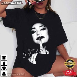 Ariana Grande Middle Fingers Music Fan Gift T Shirt (4)