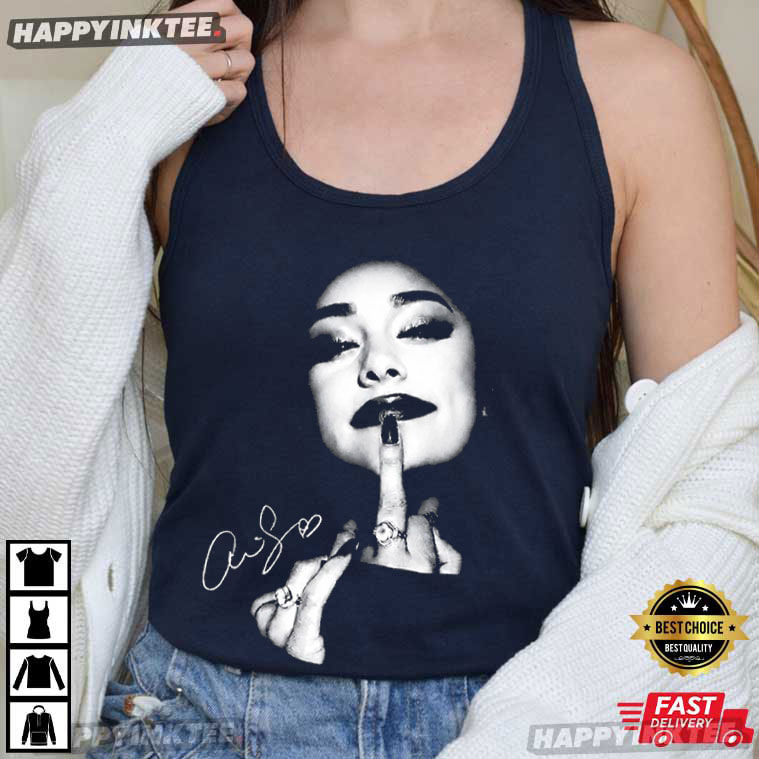 Ariana Grande Middle Fingers Music Fan Gift T-Shirt Ariana Grande Middle Fingers Music Fan Gift T-Shirt
