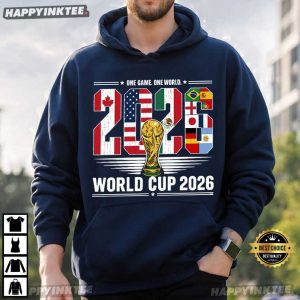 World Cup 2026 One Game One World Soccer T Shirt (4)