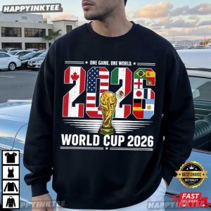 World Cup 2026 One Game One World Soccer T Shirt (2)