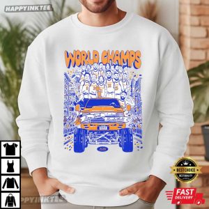New York Knicks World Champs Basketball T Shirt (2)
