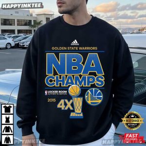 Golden State Warriors NBA Champs 2015 4X T Shirt (4)