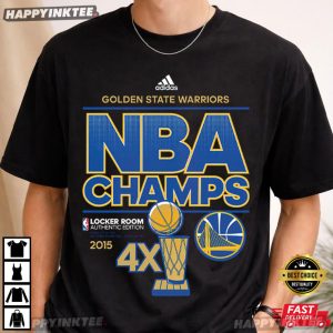 Golden State Warriors NBA Champs 2015 4X T Shirt (1)