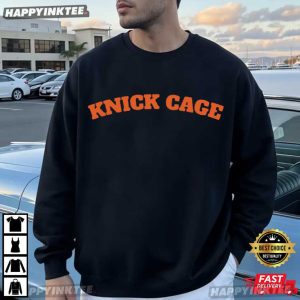 Knick Cage New York Knicks Basketball T Shirt (1)