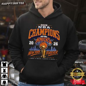 New York Knicks NBA Champions 2026 NY Forever T Shirt (4)