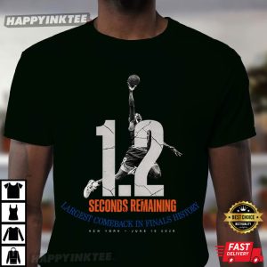 OG Anunoby 12 Seconds Remaining Largest Comeback In Finals History T Shirt (2)