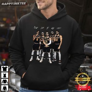 New York Knicks Starting Five Champions 2026 NBA Final T Shirt (2)