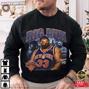 Big Pun New York Knicks Basketball T Shirt (4)