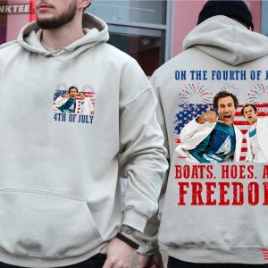 Step Brothers Boats Hoes And Freedom On The Fourth Of July T Shirt (2)