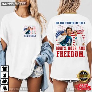 Step Brothers Boats Hoes And Freedom On The Fourth Of July T Shirt (3)