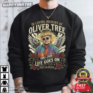 In Loving Memory Of Oliver Tree Life Goes On RIP T Shirt (2)