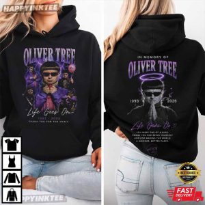 Oliver Tree Tribute Life Goes On 1993 2026 Music Fan Memorial T Shirt (3)