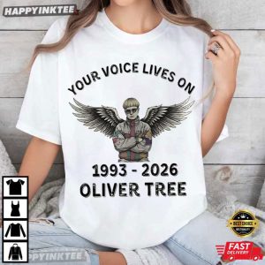 Oliver Tree Your Voice Lives On 1993 2026 RIP T Shirt (3)
