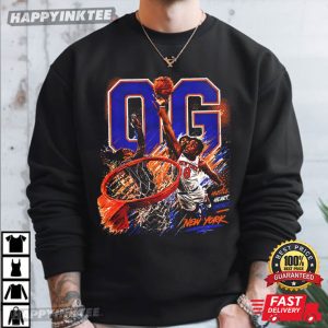 OG Anunoby Hustle Heart Impact New York Knicks Basketball T Shirt (1)