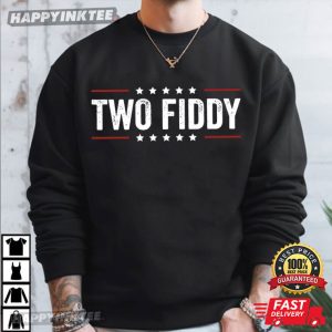 Two Fiddy USA 250th Anniversary Funny Patriotic 4th of July T Shirt (1)