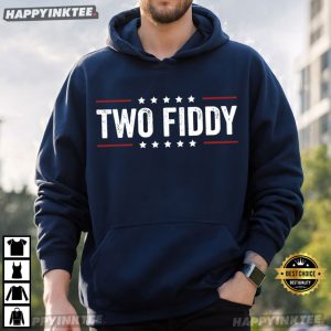 Two Fiddy USA 250th Anniversary Funny Patriotic 4th of July T Shirt (2)