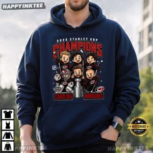 Carolina Hurricanes 2026 Stanley Cup Champions Cartoon Hockey T Shirt (3)