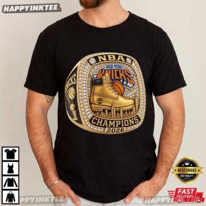 New York Knicks NBA Champions 2026 Ring T Shirt (4)