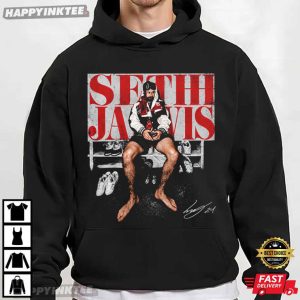 Seth Jarvis Carolina Hurricanes Ice Hockey Trophy 2026 Champions T Shirt (2)