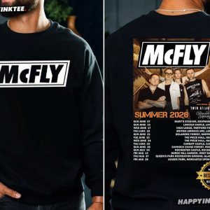 McFly Twin Atlantic Remember Monday Summer 2026 Concert Music T Shirt (3)