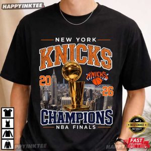 New York Knicks 2026 Champions NBA Finals Basketball Fan Gift T Shirt (4)