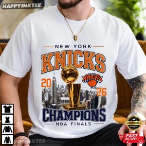 New York Knicks 2026 Champions NBA Finals Basketball Fan Gift T Shirt (1)