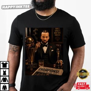 Jalen Brunson The Godfather New York Knicks Champions NBA Finals 2026 T Shirt (3)