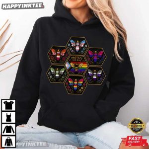 Protect The Hive Pride LGBTQ Queer Bees T Shirt (3)